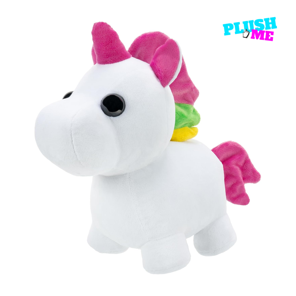 Neon Unicorn Light-Up Plush